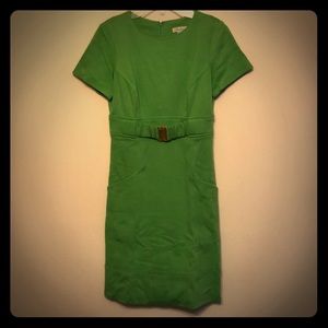 Green Dress with Pockets